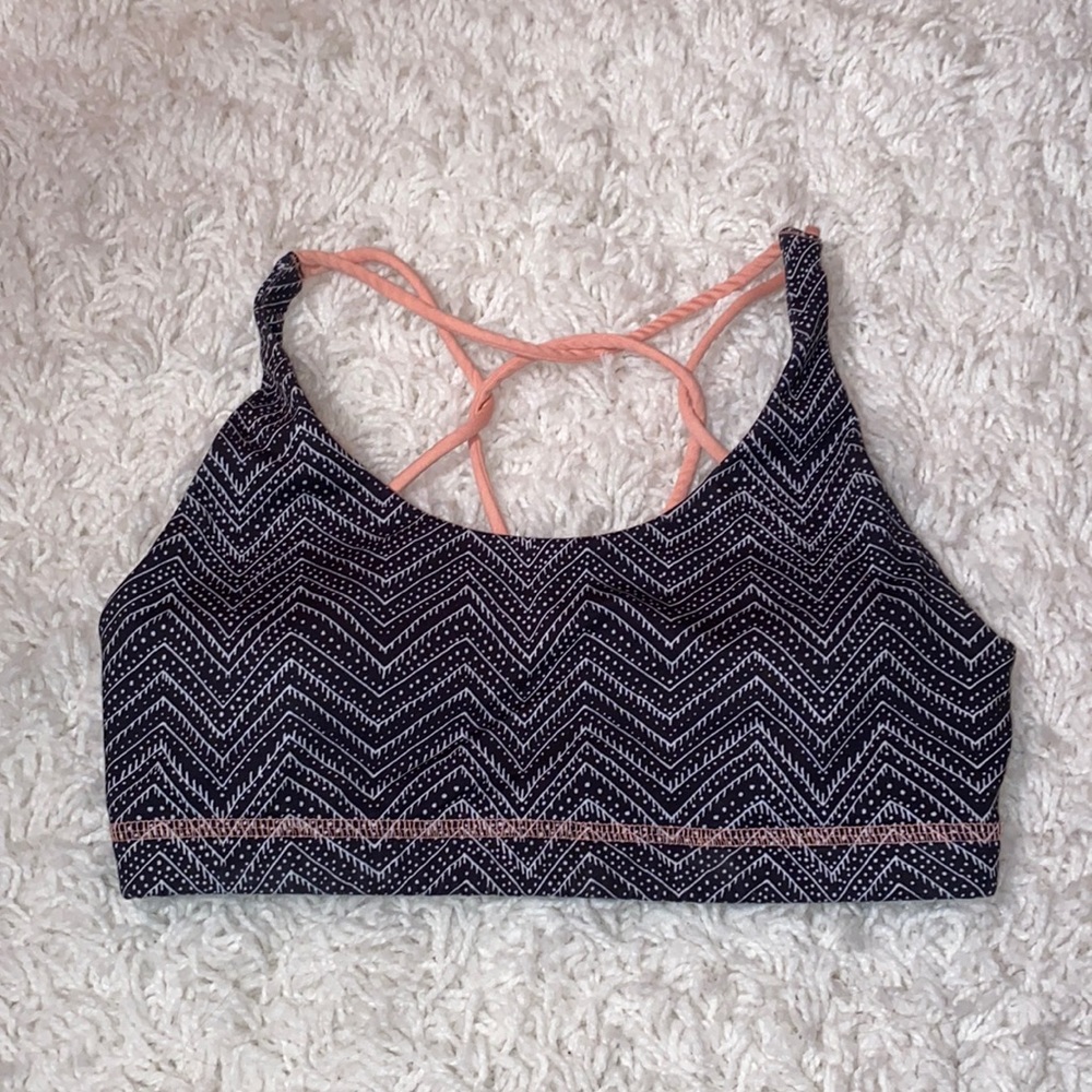 Hollister Strap Back Sports Bra